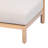 Ventura 3-seater Modern Coastal Acacia Wood Outdoor Sofa with Handwoven Rope Backrest and Water-Repellent Cushions