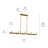 Erzo 10 - Light Steel Dimmable Kitchen Island Chandelier-88419485