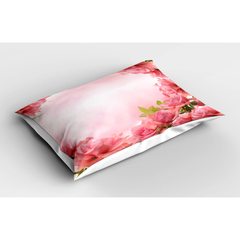 Polyester Floral Sham Set, Twin