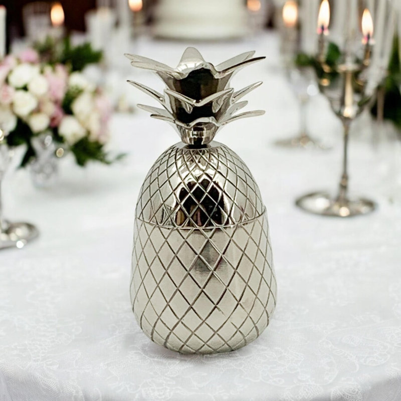 Nickel Pineapple Ice Bucket