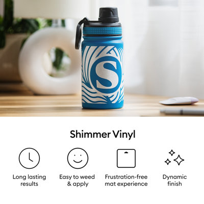 Cricut Shimmer Vinyl – Permanent Classics Sampler (3 ct)