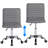 Correen PU Leather Low Back Armless Desk Chair-1088951070