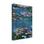 Art mural sur toile tendue - Claude Monet «Waterlilies Classic», décoration murale pour le salon, la chambre à coucher ou le bureau - 30 x 47-1842503231