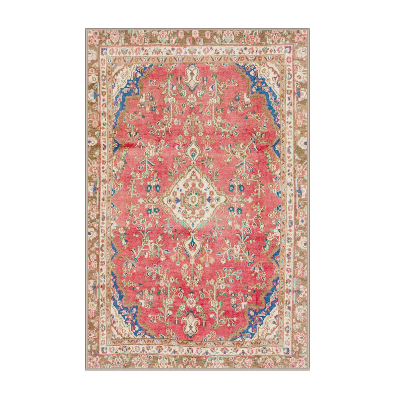 Abstract Indoor Rug, Rectangle 2' x 3'