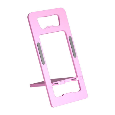 mobile phone storage Foldable Aluminum Alloy Phone Stand Desktop Storage Portable Card-style Thin Phone Stand