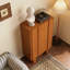 Armoire d'appoint style français d'épaisseur vintage