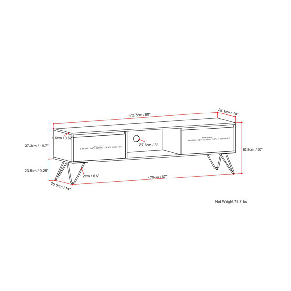 Dimensions du produit