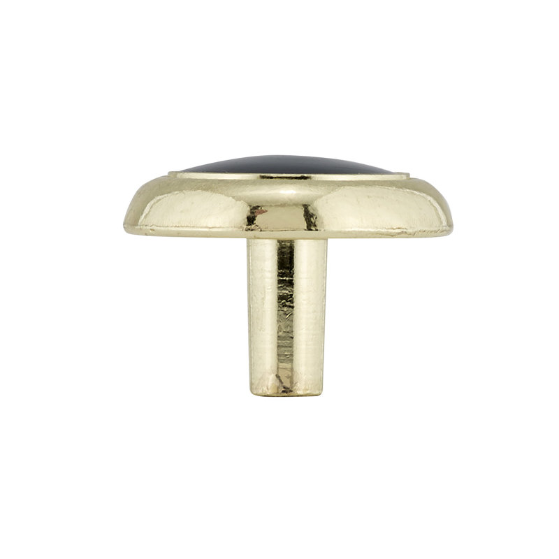 Expression 1 1/4" Diameter Round Knob, Black