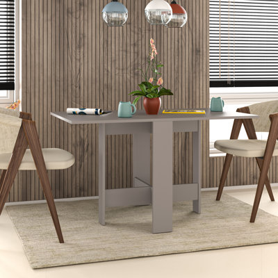 Artemio Rectangular Extendable Dining Table 130cm L x 76cm W - Drop Leaf Design for Small or Large Spaces