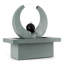 Outdoor Metal Sculptural Fountain