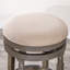 Tabouret 30 ", siège en tissu fini-1434345884