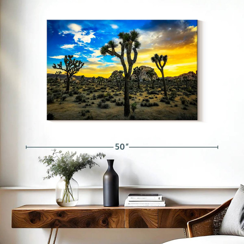 Nicci Joshua Tree Park, H 26 po x l 39 po