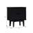 Aizlyn Mid-Century Modern Solid Wood Groove-Handle Nightstands-884636645