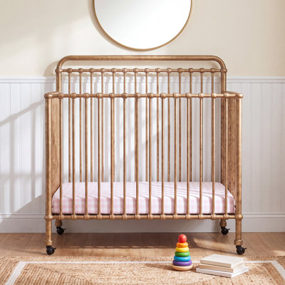 Petite Plume Gingham Cotton Fitted Sheet
