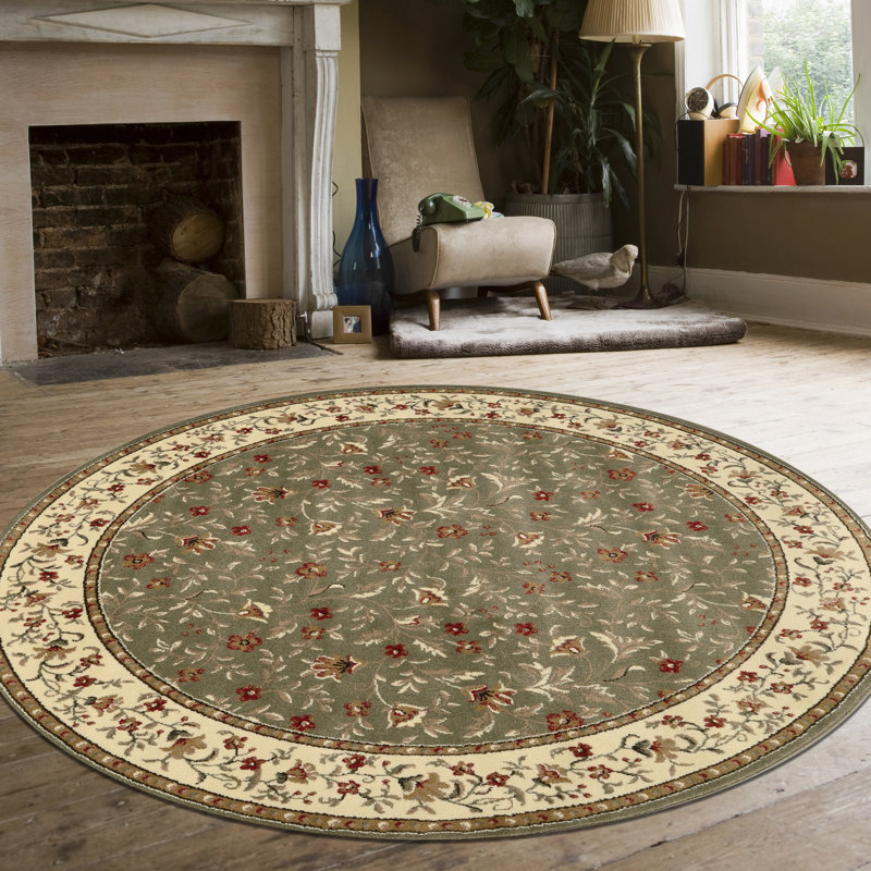 Tapis vert , Rond 5 pi 3 po