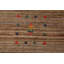 Tapis rayé tribal Gabbeh 8 x 10