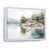 Cadre flottant blanc