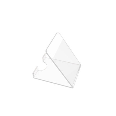 Acrylic Plexiglass Clear Plate Holder Glorifier