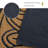 Vesela Floral Non-Slip Low-Profile Half-Circle Door Mat -1461823214-1461823210