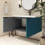 Meuble-lavabo mural 36 po avec lavabo en résine-115970131