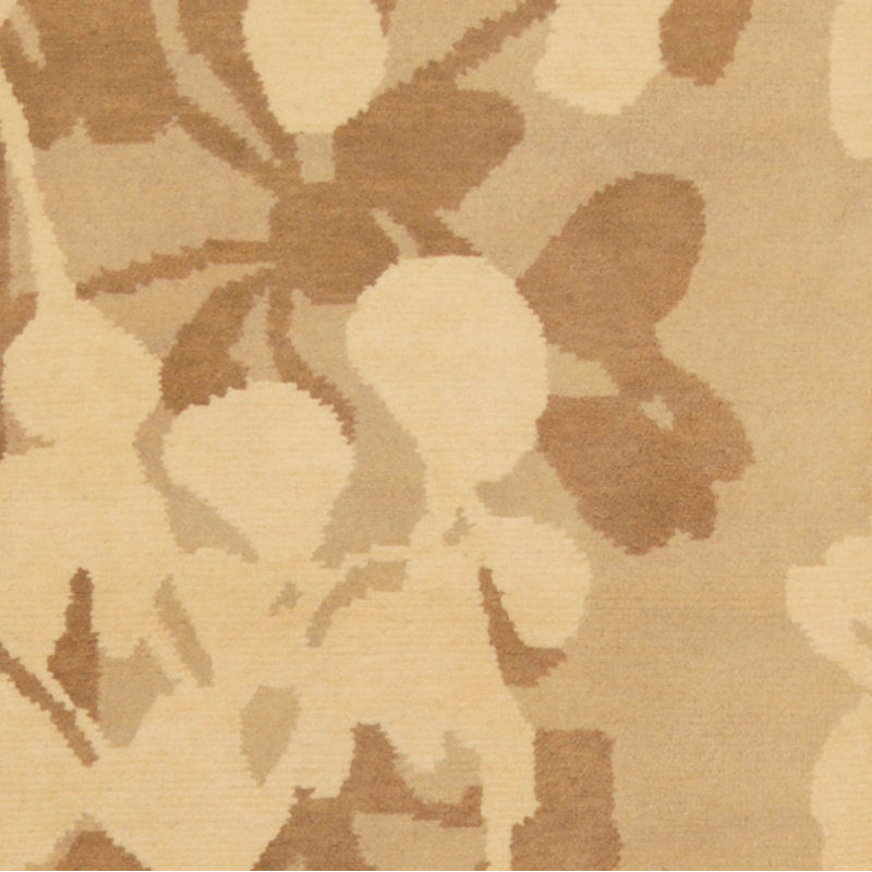 Wool Floral Indoor Rug