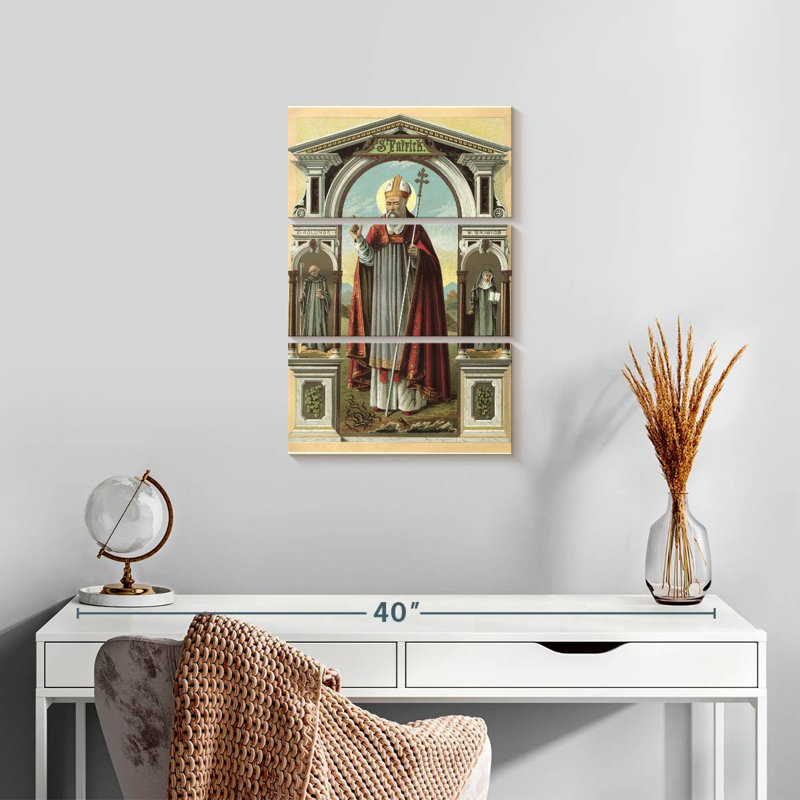 St Patrick, 23" H x 14" W