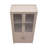 Bookcase Cabinet In Whitewashed Oak