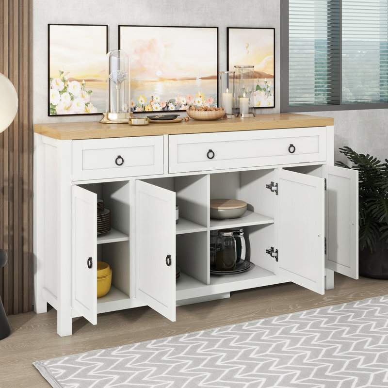 Buffet 59,08 po Renny, Brun / blanc