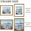 Cadre photo or mat avec passe-partout pour présentation murale ou de table-129940148-129940154-130019998
