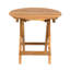 TABLE D'APPLICATION EXTÉRIEURE EN BOIS D'ACACIA PLIABLE ET RÉGLABLE