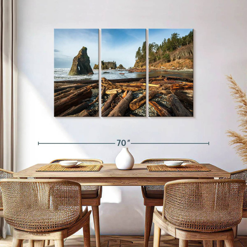 Bois flottant Alvord Ruby Beach, H 36 po x l 57 po