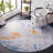 Tacoma Performance Machine Washable Abstract Rug-898458667