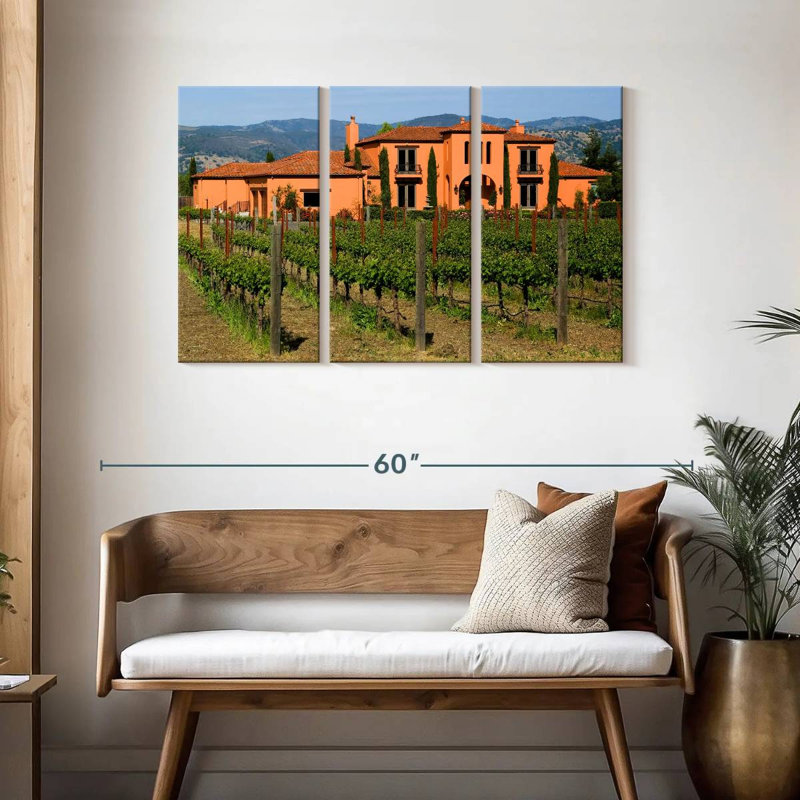Alvord Winery At Sunset, H 28 po x l 45 po