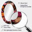 Miroir mural traditionnel ovale en or rose-509115068