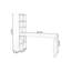 Bureau rectangulaire en bois massif noyer-108741146-108741149