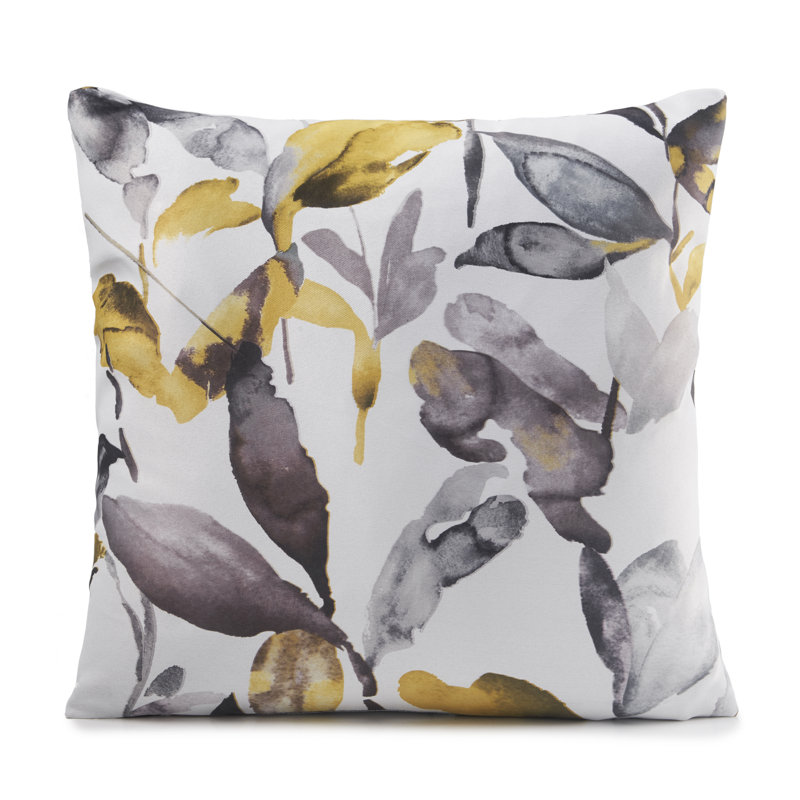Ashlock Floral Square Throw Pillow Cover