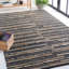 Tapis rayé en jute / coton Avonte-1433268993