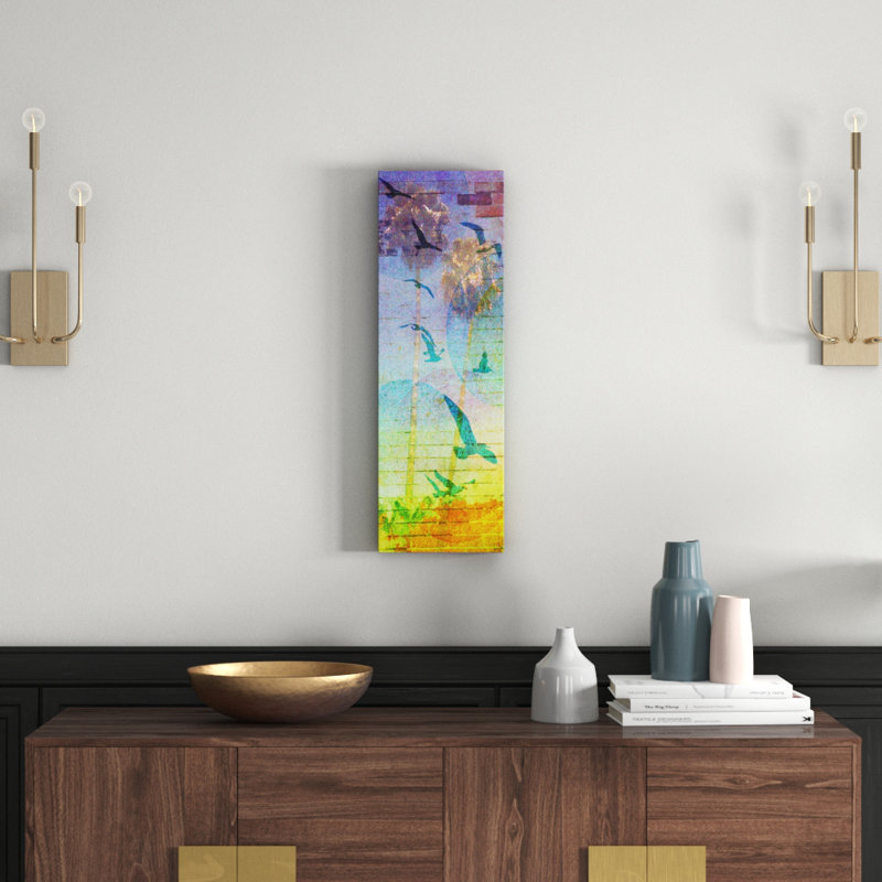 California Calls - Wrapped Canvas Print, 76 cm H x 25 cm W x 3.81 cm D