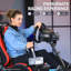 Anman Racing Simulator Cockpit with Red Seat Fits for Logitech, Not Include Steering wheel & Wheels & Pedals and Shifter Handbrake