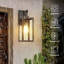Schlesinger Matte Black Outdoor Wall Lantern-501180802