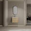 Meuble-lavabo mural avec lavabo en céramique