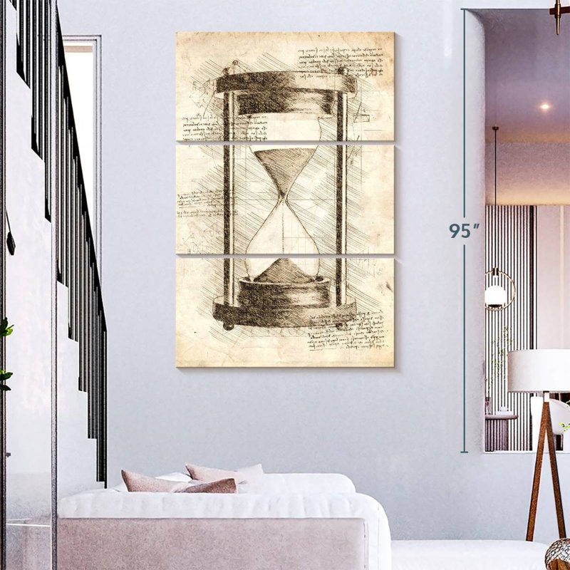 Laelle Old Hourglass, 74" H x 48" W