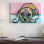 «Lying Boxer», impression sur toile tendue-22647333-72710350