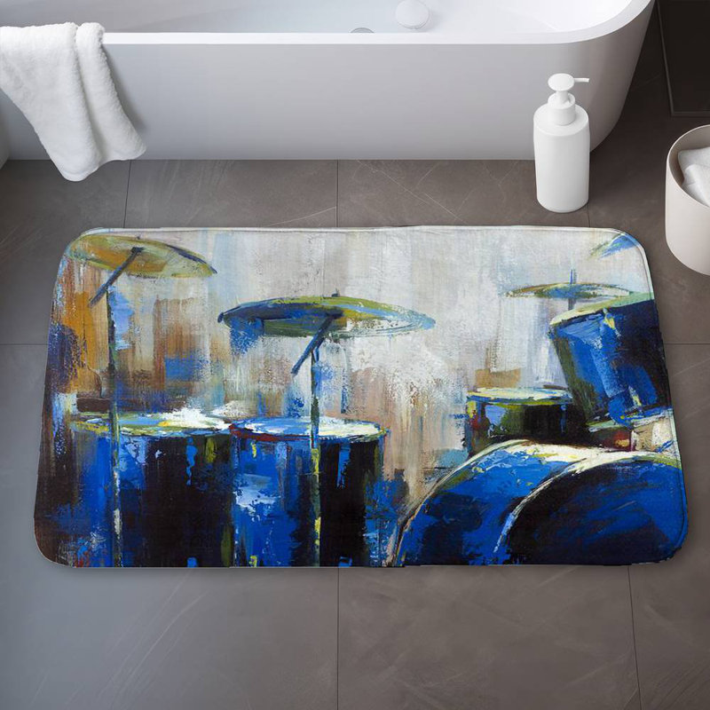 Eara Microfiber Non-Slip Bath Mat