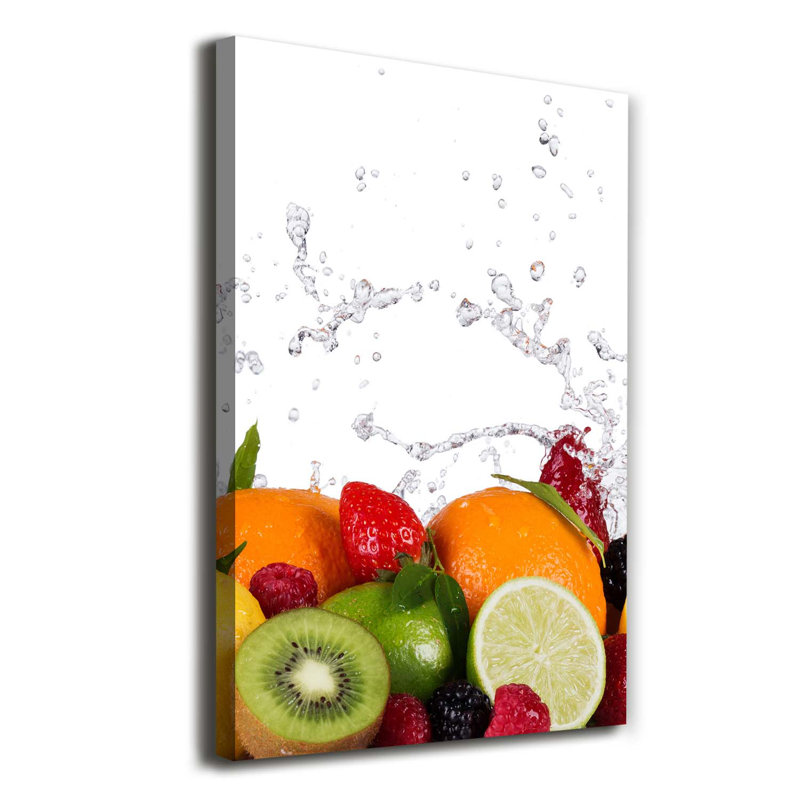Fruits - Wrapped Canvas Print