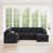 Dark Gray Chenille