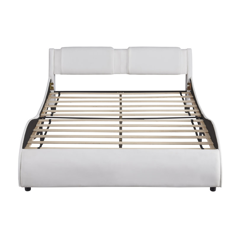 Base de lit 29 po Alyun, Grand, Blanc