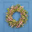 Berries And Olives Artificial Spring Wreath - 25" - Pastel