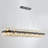 Dimmable Modern Square / Rectangle Crystals Chandelier-1815481799