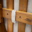 Chaise sans accoudoirs en bois d'acacia Cove